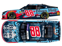 CONNOR ZILISCH 2025 BLUES HOG 1:24 AUTOGRAPHED ARC DIECAST