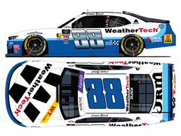 CONNOR ZILISCH 2025 WEATHERTECH THROWBACK 1:24 AUTOGRAPHED ARC DIECAST