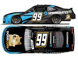 STEFAN PARSONS 2021 SPRINGRATES/DOGECOIN 1:24 ARC DIECAST