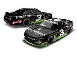 JEFFREY EARNHARDT 2022 FOREVER LAWN 1:24 DUAL AUTOGRAPH ARC DIECAST
