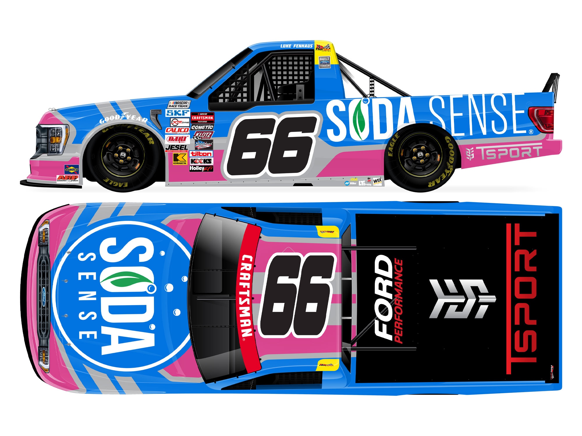 LUKE FENHAUS 2025 SODA SENSE 1:24 ARC DIECAST