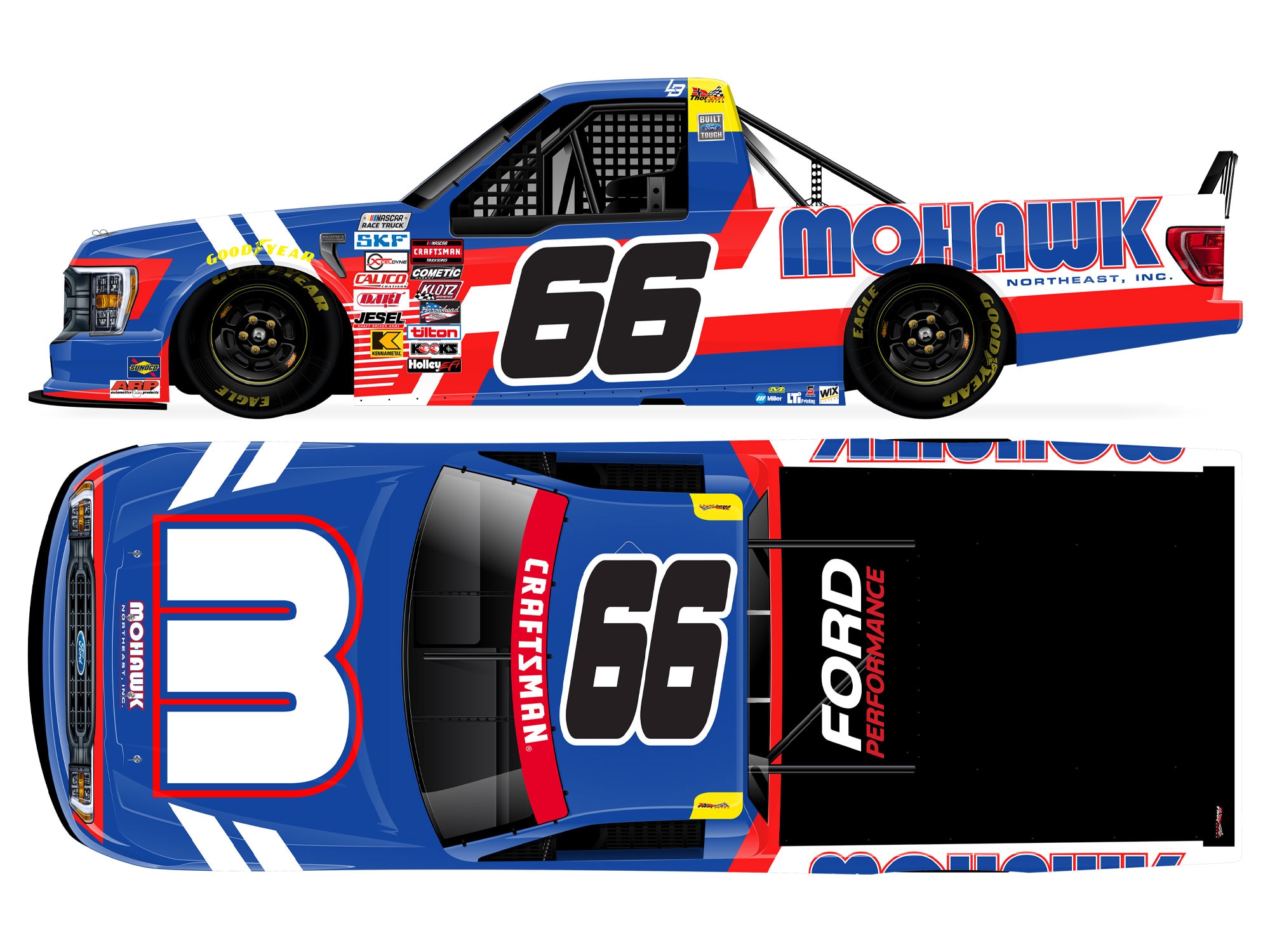 LUKE BALDWIN 2025 MOHAWK NORTHEAST 1:64 ARC DIECAST