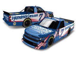 CHASE ELLIOTT 2022 HENDRICKCARS.COM 1:24 COLOR CHROME ARC TRUCK DIECAST