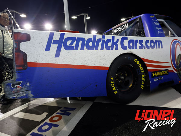 KYLE LARSON 2025 HENDRICKCARS.COM HOMESTEAD RACED WIN 1:24 COLOR CHROME ARC DIECAST