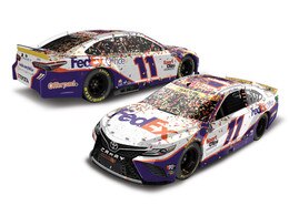 DENNY HAMLIN 2021 FEDEX OFFICE LAS VEGAS RACED WIN 1:24 ARC DIECAST