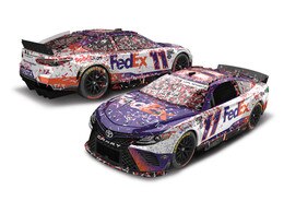 DENNY HAMLIN 2022 FEDEX GROUND CHARLOTTE RACED WIN 1:64 ARC DIECAST