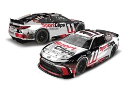 DENNY HAMLIN 2024 SPORT CLIPS BUSCH CLASH RACED WIN 1:24 ELITE DIECAST