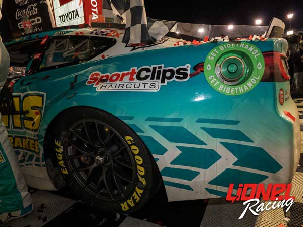 DENNY HAMLIN 2024 MAVIS TIRES & BRAKES RICHMOND RACED WIN 1:24 ARC DIECAST