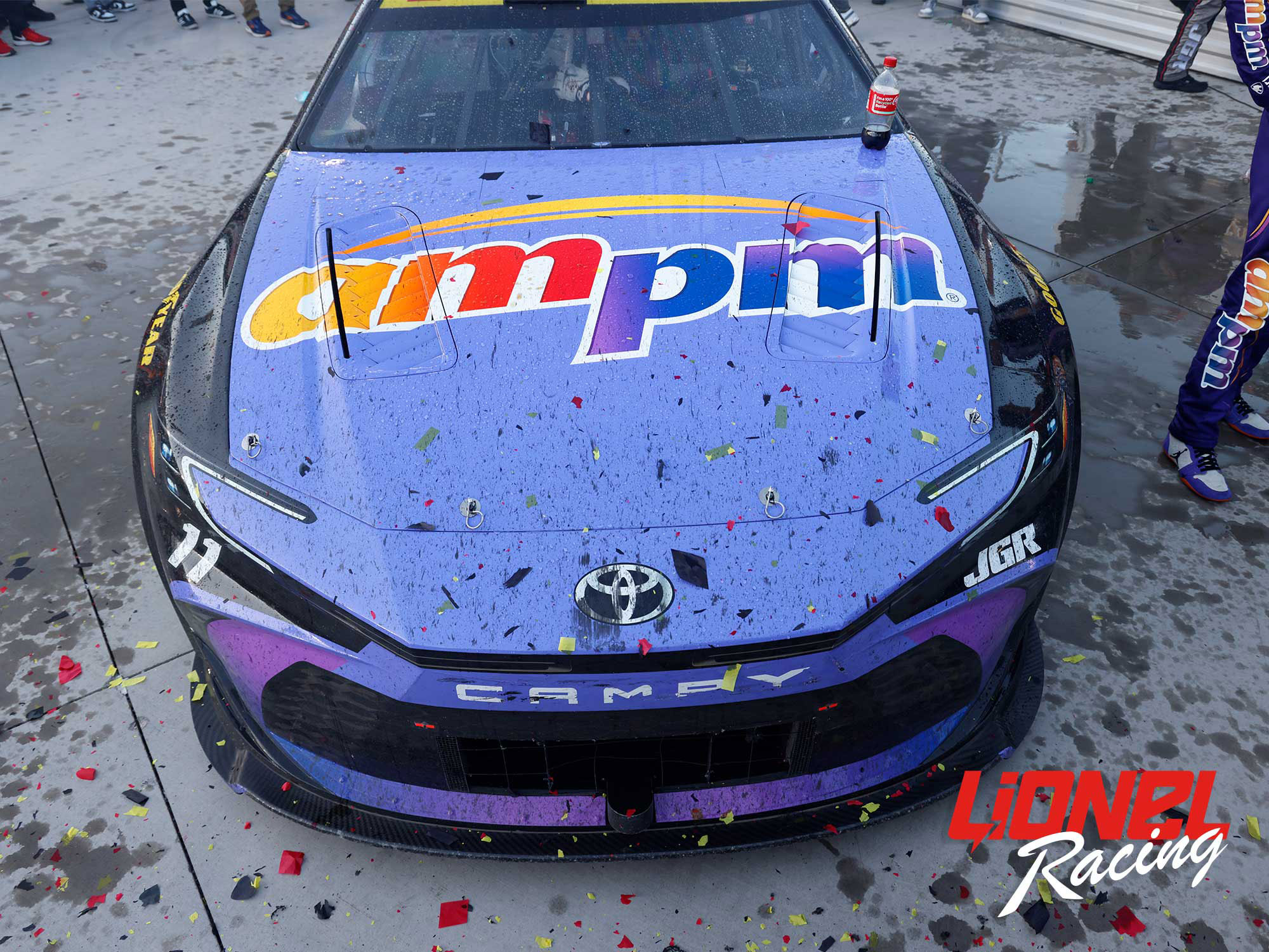 DENNY HAMLIN 2025 AMPM LAS VEGAS RACED WIN 1:24 ARC DIECAST