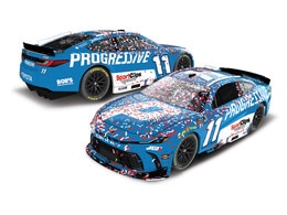 DENNY HAMLIN 2025 PROGRESSIVE DOVER RACED WIN 1:24 ELITE PREMIER DIECAST