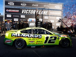 RYAN BLANEY 2025 MENARDS/LIBMAN NEW HAMPSHIRE RACED WIN 1:24 ELITE PREMIER DIECAST
