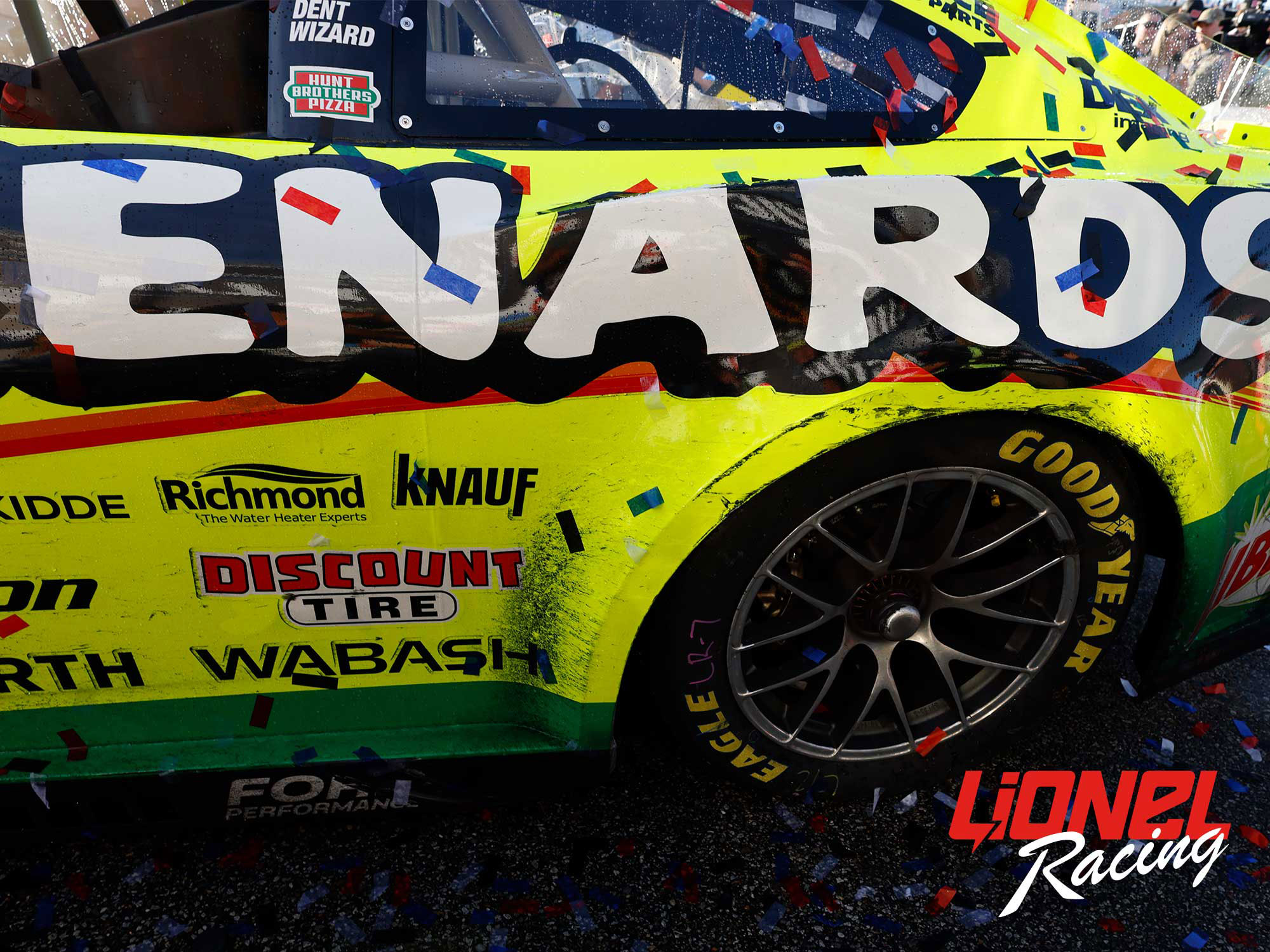 RYAN BLANEY 2025 MENARDS/LIBMAN NEW HAMPSHIRE RACED WIN 1:64 ARC DIECAST