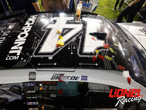 CHASE BRISCOE 2024 HIGHPOINT.COM DARLINGTON RACED WIN 1:24 ELITE DIECAST