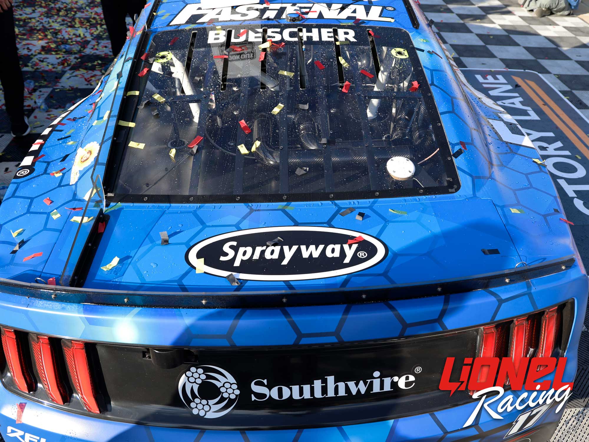 CHRIS BUESCHER 2023 FASTENAL RICHMOND RACED WIN 1:24 ARC DIECAST