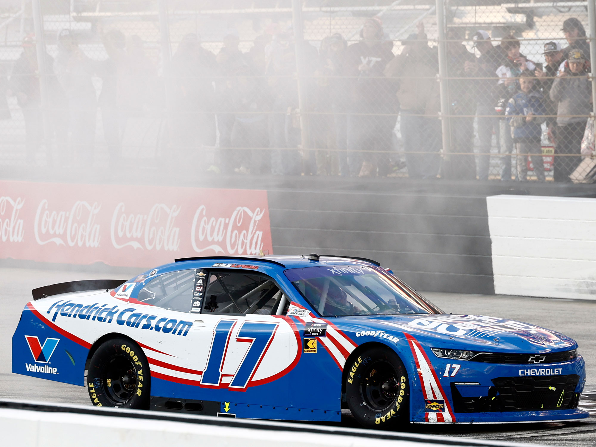 KYLE LARSON 2025 HENDRICKCARS.COM XFINITY BRISTOL WIN 1:24 ARC DIECAST