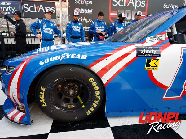 KYLE LARSON 2025 HENDRICKCARS.COM XFINITY BRISTOL WIN 1:24 COLOR CHROME ARC DIECAST