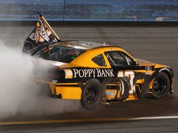 DANIEL HEMRIC 2021 POPPY BANK PHOENIX RACE WIN 1:24 COLOR CHROME ARC DIECAST