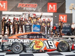CHASE BRISCOE 2025 BASS PRO SHOPS POCONO RACED WIN 1:24 ELITE PREMIER DIECAST