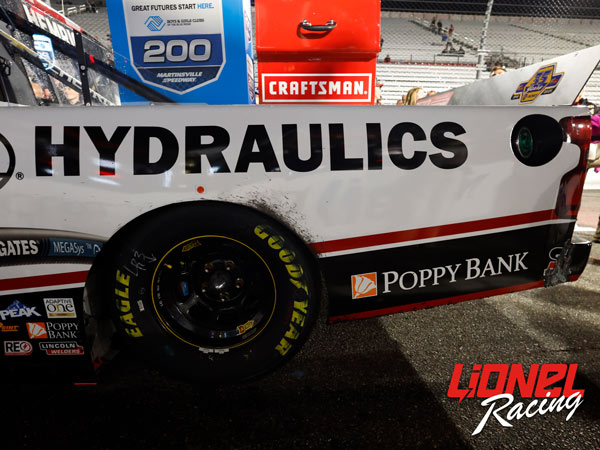 DANIEL HEMRIC 2025 GATES HYDRAULICS MARTINSVILLE RACED WIN 1:64 ARC DIECAST