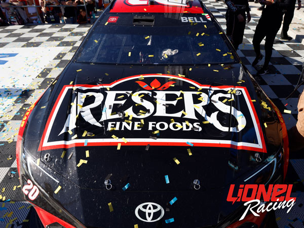 CHRISTOPHER BELL 2025 RESER'S PHOENIX RACED WIN 1:24 DUAL AUTOGRAPHED ELITE DIECAST