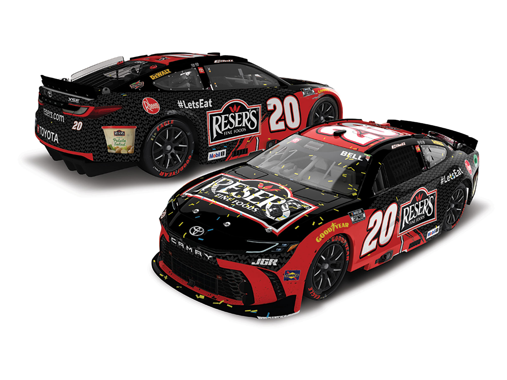 CHRISTOPHER BELL 2025 RESER'S PHOENIX RACED WIN 1:24 ARC DIECAST