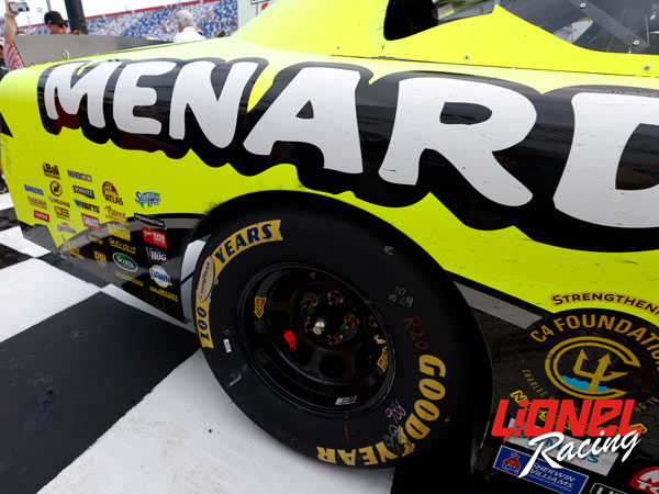 BRANDON JONES 2025 MENARDS/TURTLE WAX DARLINGTON WIN 1:64 ARC DIECAST