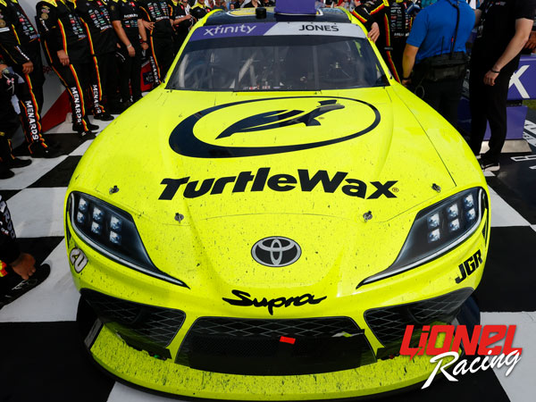 BRANDON JONES 2025 MENARDS/TURTLE WAX DARLINGTON WIN 1:64 ARC DIECAST