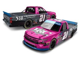 ZANE SMITH 2021 MRC CONSTRUCTION MARTINSVILLE WIN 1:24 ARC TRUCK DIECAST