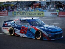 AUSTIN HILL 2023 GLOBAL INDUSTRIAL POCONO RACED WIN 1:24 ARC DIECAST