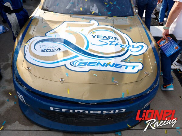 AUSTIN HILL 2024 BENNETT TRANSPORTATION & LOGISTICS ATLANTA RACED WIN 1:64 ARC DIECAST