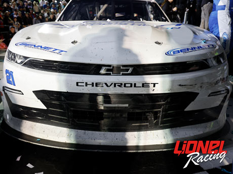 AUSTIN HILL 2026 BENNETT TRANSPORTATION DAYTONA RACED WIN 1:24 ARC