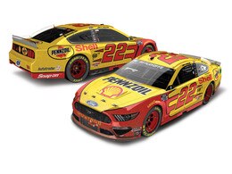 JOEY LOGANO 2020 SHELL/PENNZOIL KANSAS RACED WIN 1:24 ELITE DIECAST