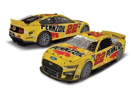 JOEY LOGANO 2022 PENNZOIL LAS VEGAS RACED WIN 1:24 COLOR CHROME ELITE DIECAST