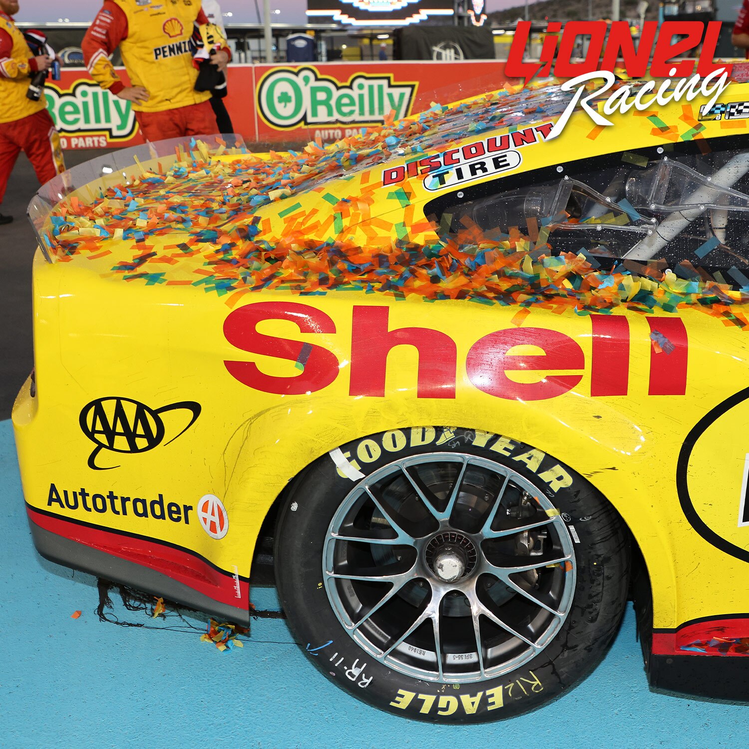 JOEY LOGANO 2022 SHELL-PENNZOIL PHOENIX RACED WIN 1:24 ARC DIECAST