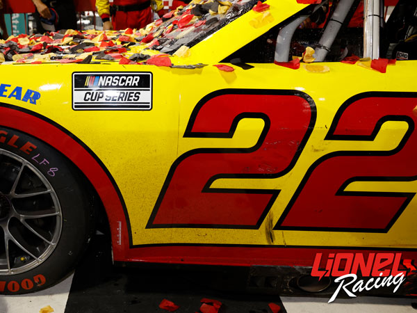 JOEY LOGANO 2024 SHELL/PENNZOIL ALL-STAR RACED WIN 1:24 ELITE DIECAST