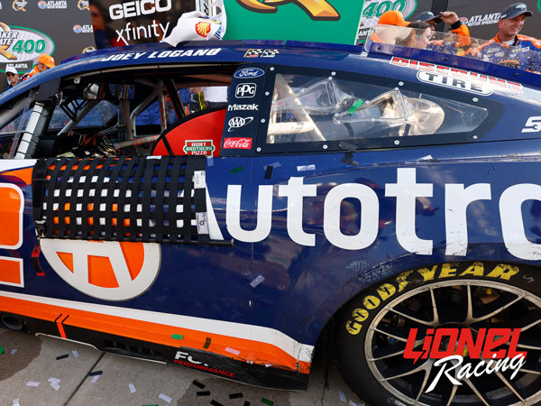JOEY LOGANO 2024 AUTOTRADER ATLANTA RACED WIN 1:24 ARC DIECAST