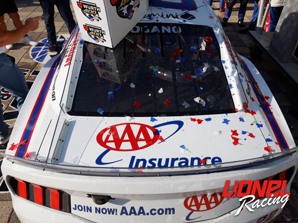 JOEY LOGANO 2025 AAA INSURANCE TEXAS WIN 1:24 ELITE PREMIER DIECAST