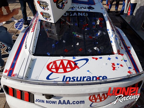 JOEY LOGANO 2025 AAA INSURANCE TEXAS WIN 1:24 ELITE PREMIER DIECAST
