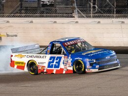 GRANT ENFINGER 2023 CHEVROLET MILITARY APPRECIATION KANSAS RACED WIN 1:24 ARC TRUCK DIECAST