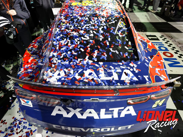 WILLIAM BYRON 2025 AXALTA DAYTONA RACED WIN 1:24 COLOR CHROME ELITE DIECAST
