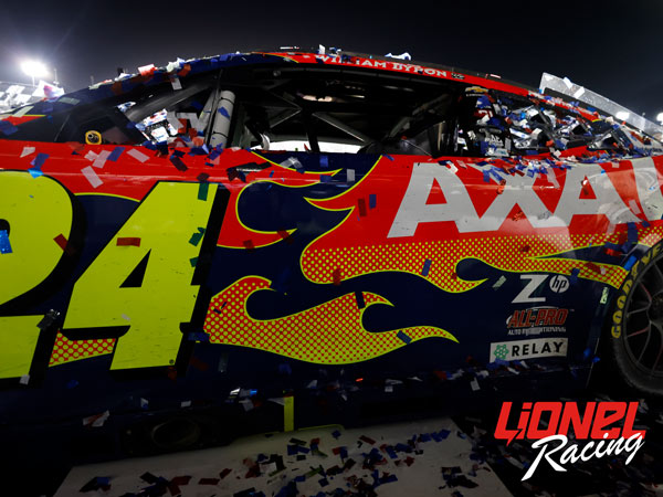 WILLIAM BYRON 2025 AXALTA DAYTONA RACED WIN 1:24 GALAXY COLOR ELITE DIECAST
