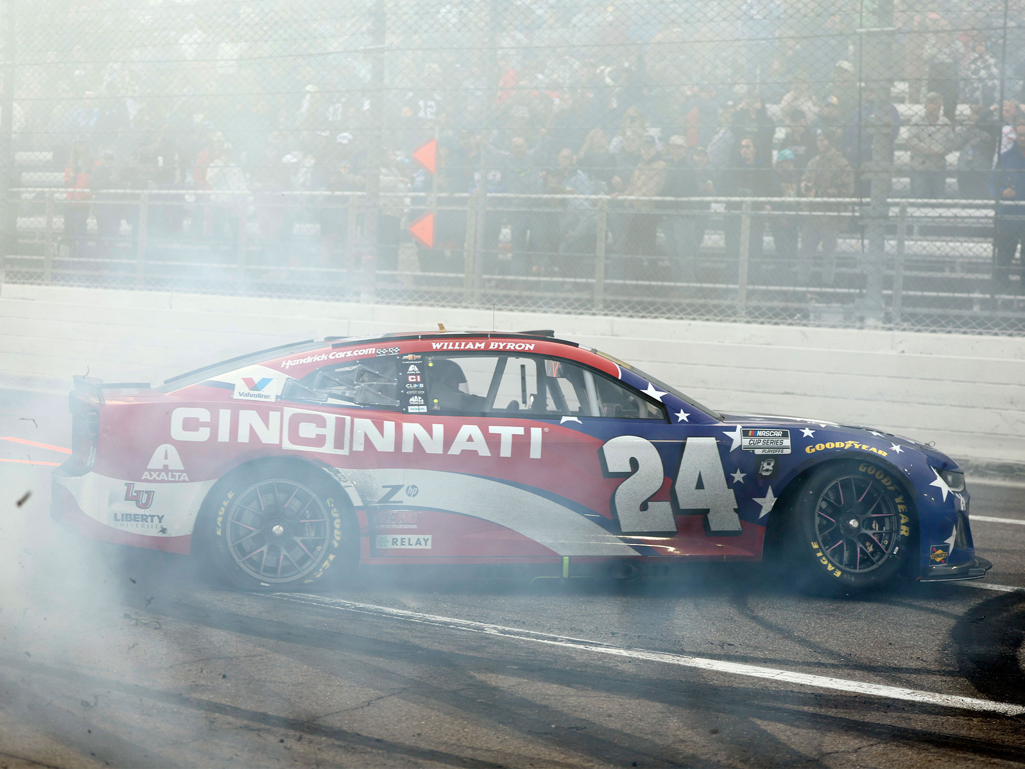 WILLIAM BYRON 2025 CINCINNATI MARTINSVILLE RACED WIN 1:64 ARC DIECAST