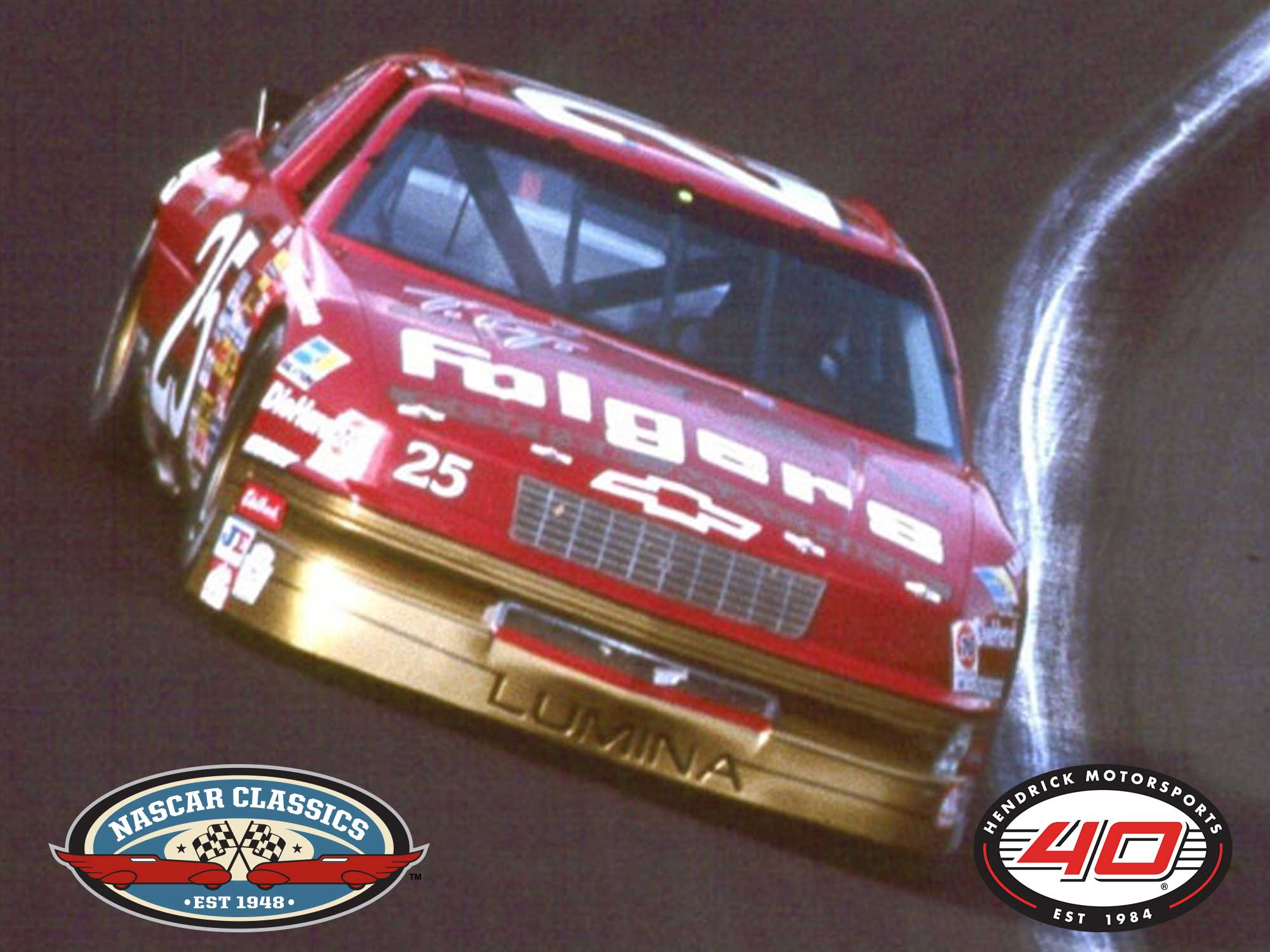 KEN SCHRADER 1989 FOLGERS CHARLOTTE RACED WIN 1:24 ARC DIECAST