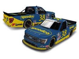 ZANE SMITH 2022 SPEEDCO COTA RACED WIN 1:24 ARC TRUCK DIECAST