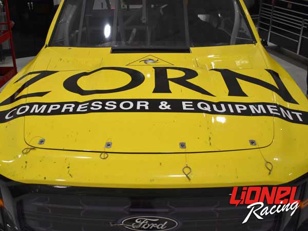 LAYNE RIGGS 2024 ZORN COMPRESSOR & EQUIPMENT MILWAUKEE RACED WIN 1:24 ARC DIECAST