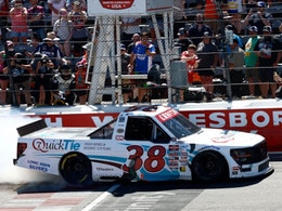 CHANDLER SMITH 2025 QUICKTIE NORTH WILKESBORO TRUCK WIN 1:24 ARC DIECAST