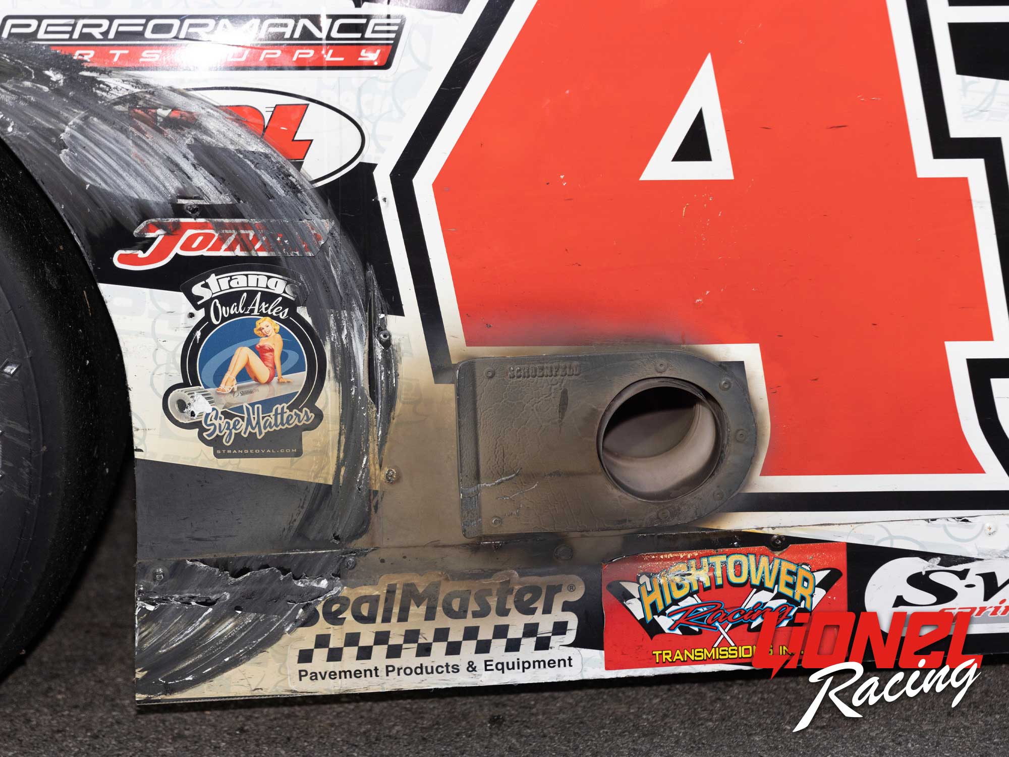 DEREK THORN 2022 PEPPERJACK KENNELS SNOWBALL DERBY RACED WIN 1:24 ARC DIECAST