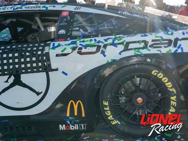 TYLER REDDICK 2024 JORDAN BRAND WHITE TALLADEGA RACED WIN 1:24 ELITE DIECAST
