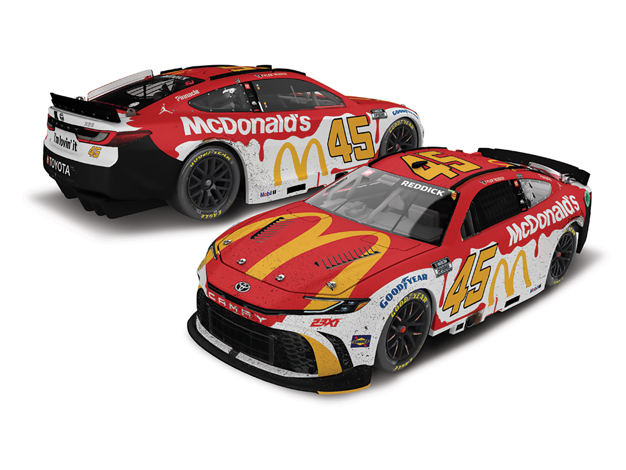 TYLER REDDICK 2024 MCDONALD'S 1:64 MICHIGAN RACED WIN ARC DIECAST