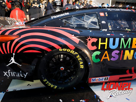 TYLER REDDICK 2026 CHUMBA CASINO DAYTONA 500 RACED WIN 1:24 ELITE